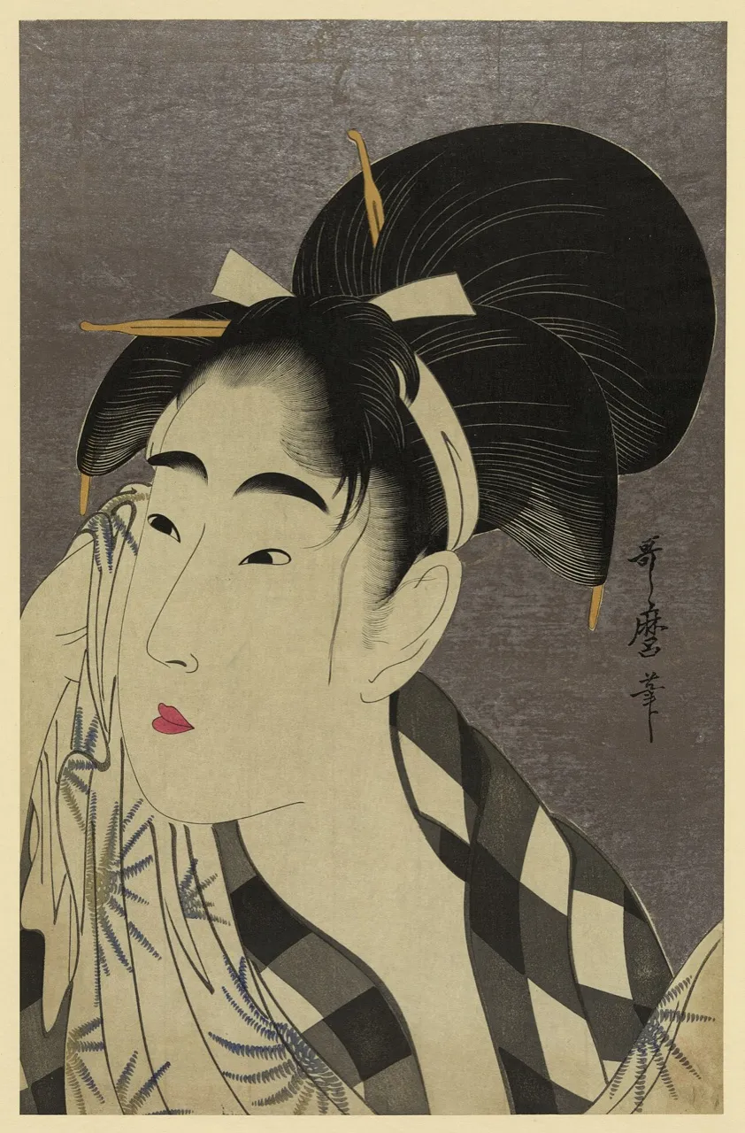 Bijinga: the genre of prints of beauties that inspired European artists