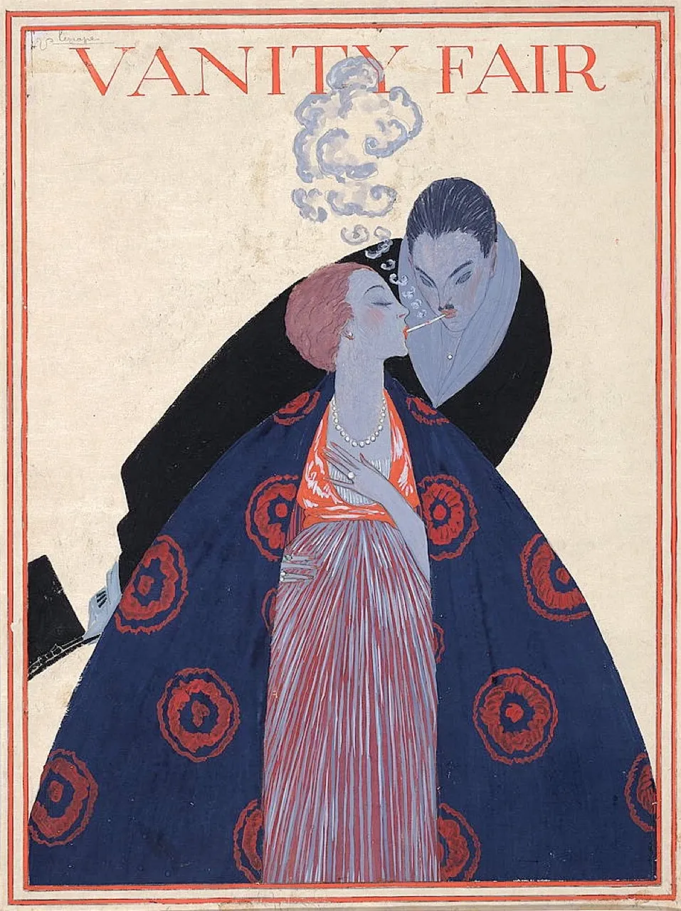 (2) Georges Lepape: author of Vogue covers
