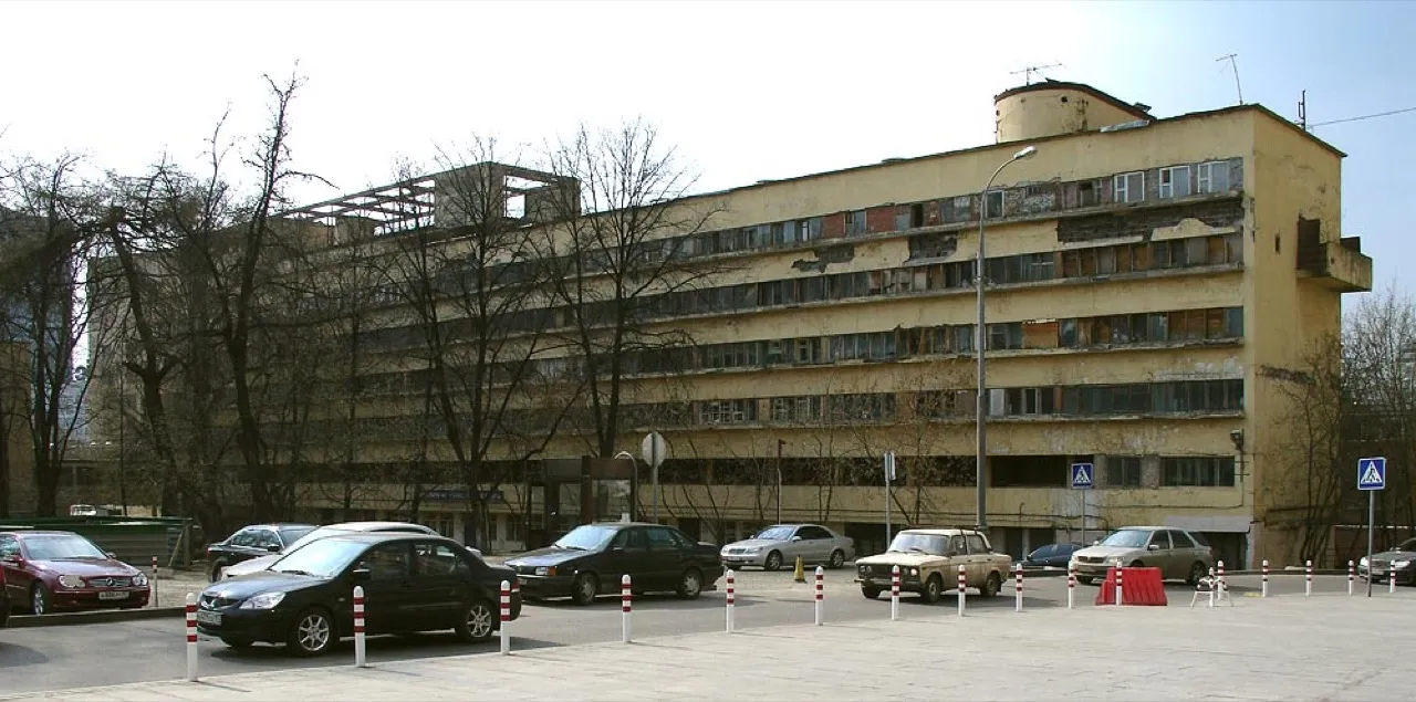 The Narkomfin Building: an experiment in communal living, Moscow