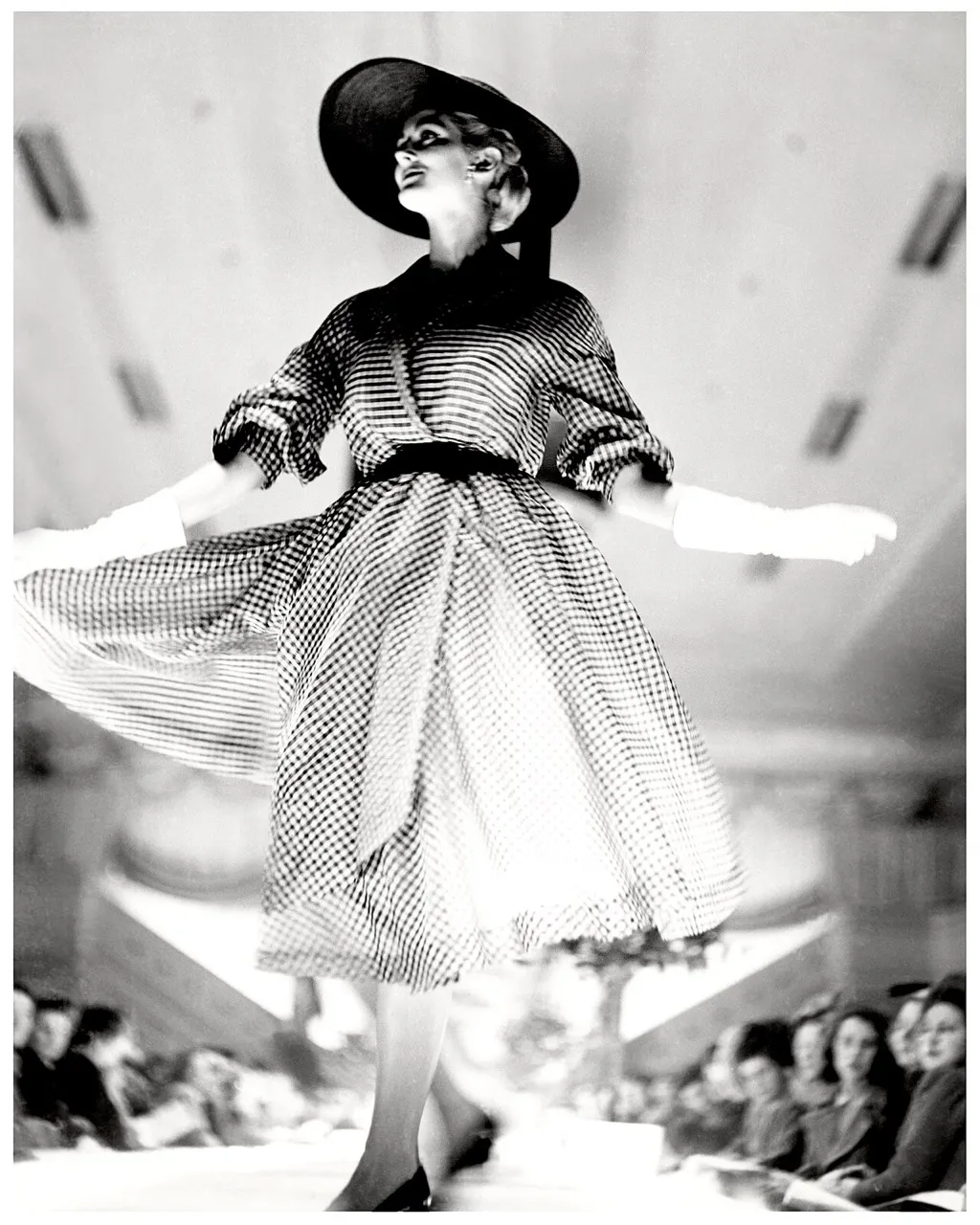 (3) A mannequin backstage