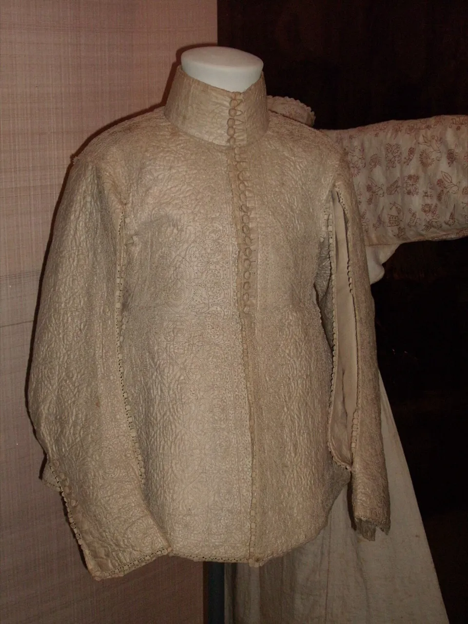 (1) A man’s coat of the late seventeenth century