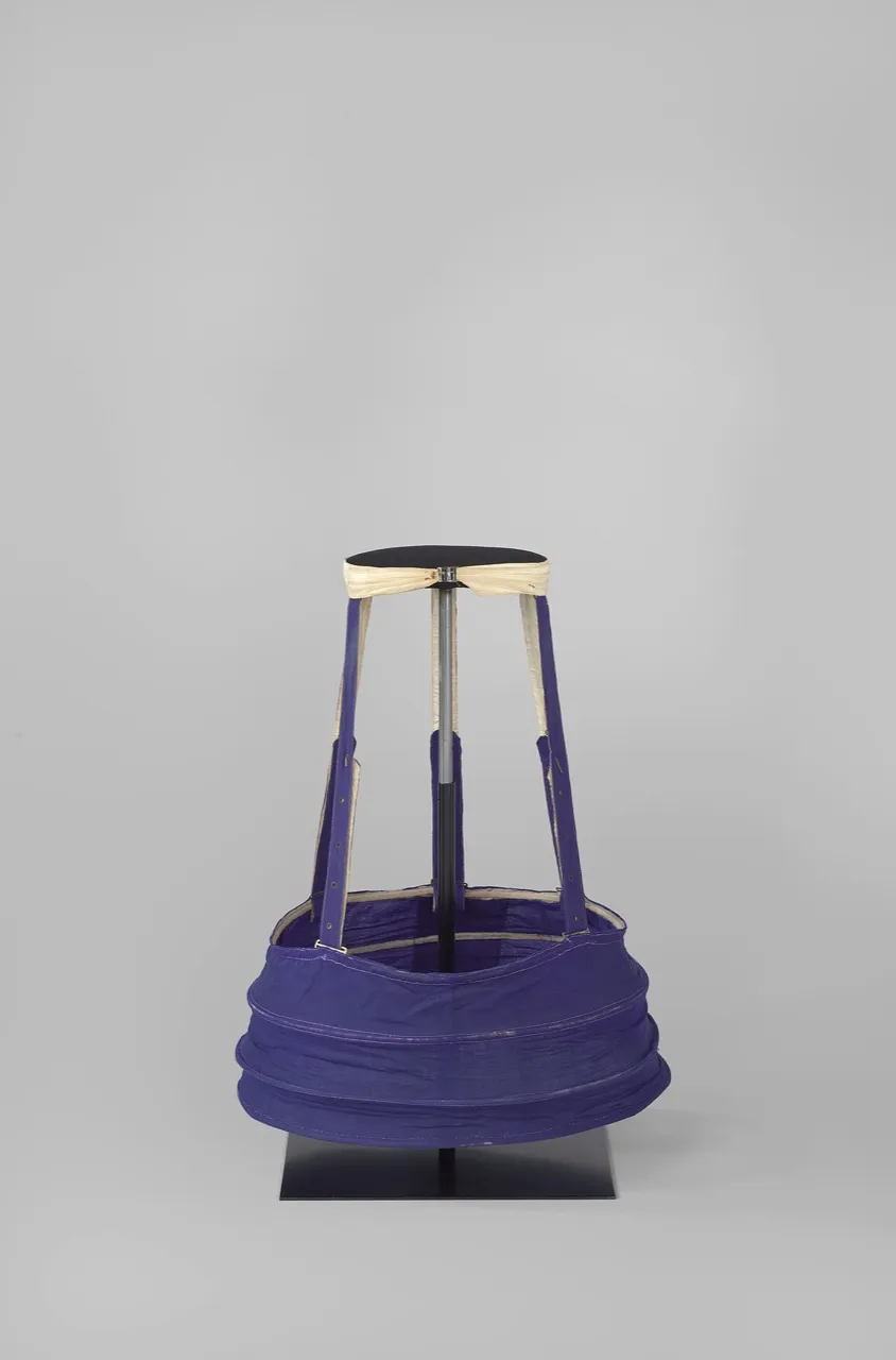 (1) A crinoline frame from a museum collection