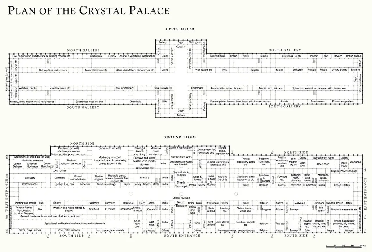 (2) The palace in Hyde Park