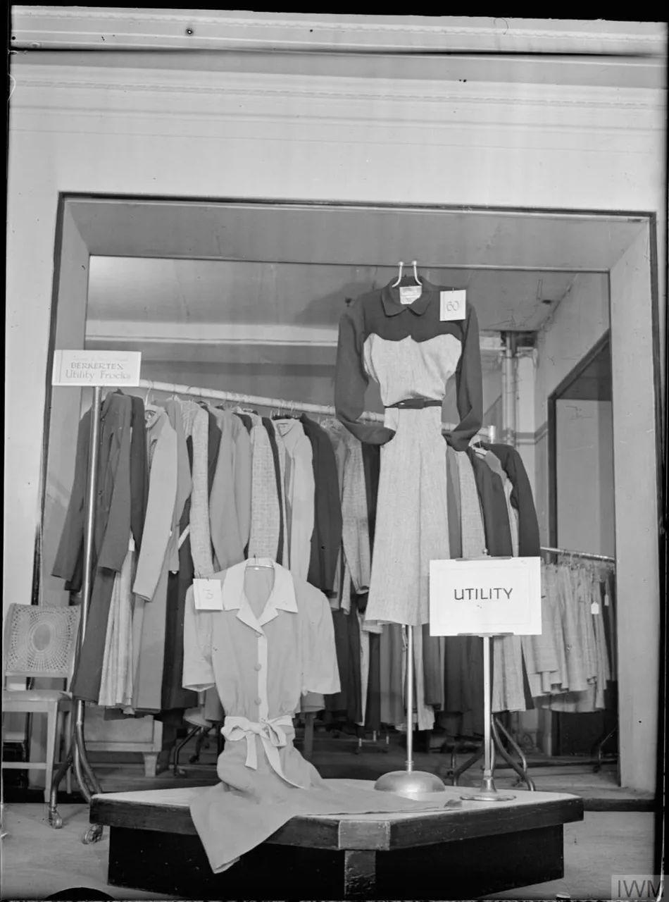 (2) Utility clothing of the 1940s